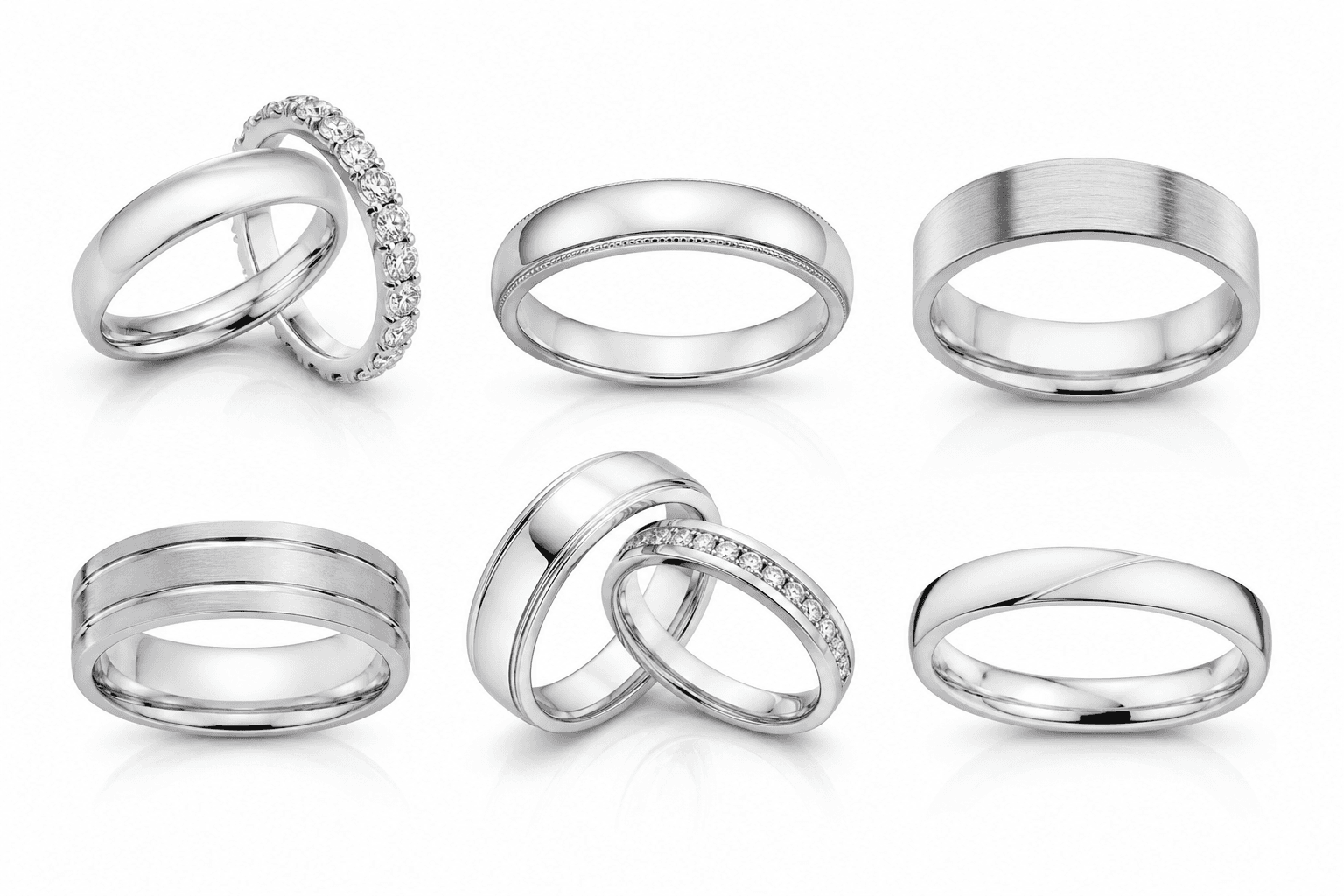 Platinum Rings & Bands