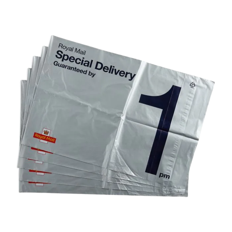 Postage paid Royal Mail Special Delivery pack